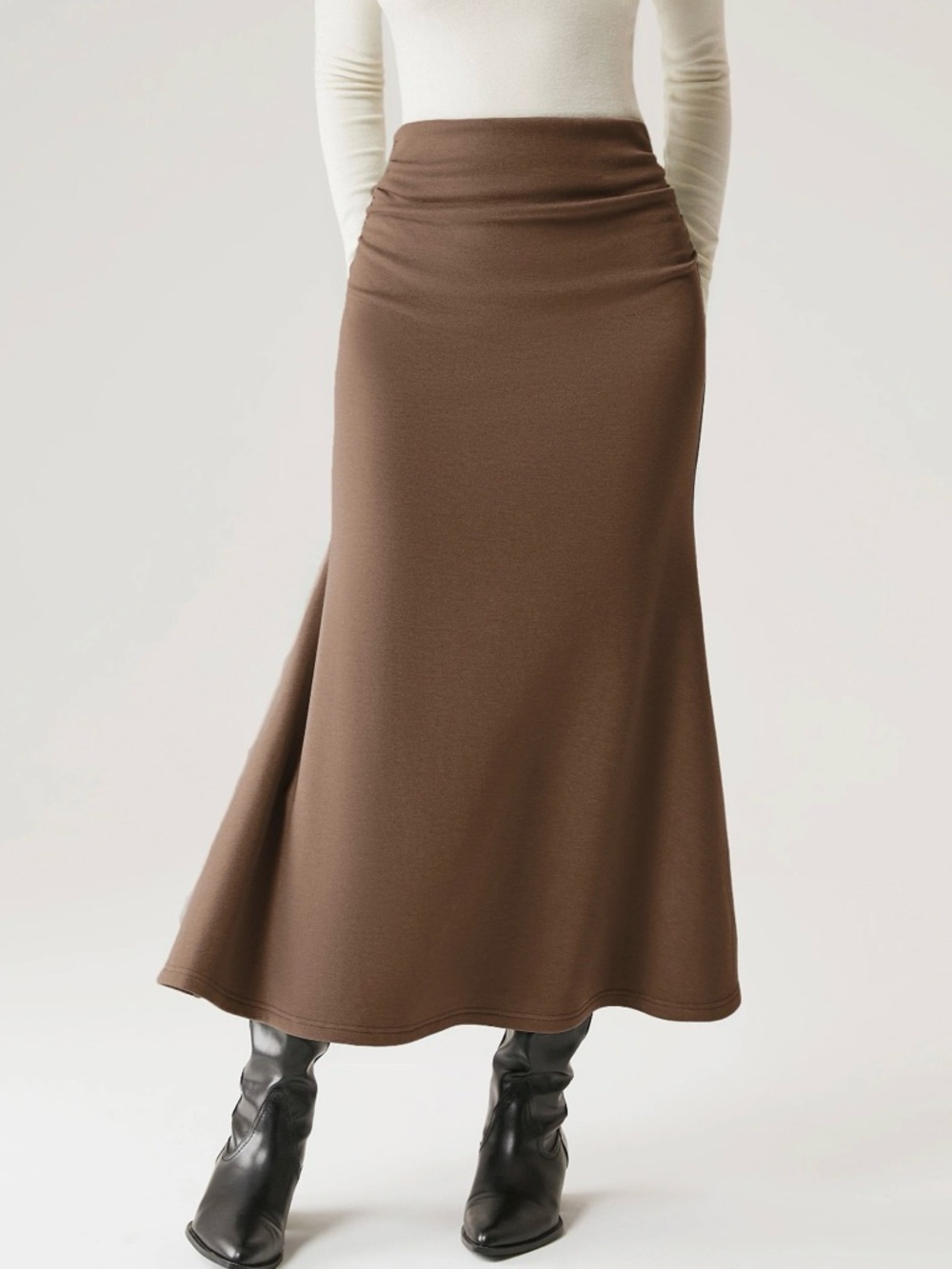 NWT OGL Brown Mermaid Maxi Skirt